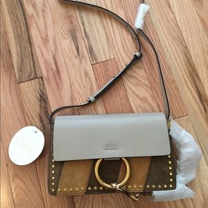 NWT Chloe Faye Small Shoulder Bag